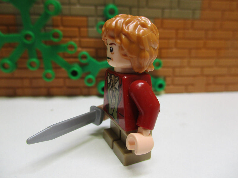 ( G11/14 ) Lego Herr der Ringe Hobbit lor030 Bilbo Baggins red coat aus 79004