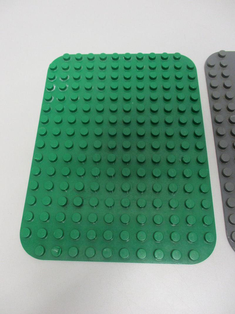 (R1/9) LEGO Duplo 3 Grundplatten  12x16 ca. 19/25cm  Basic Platte