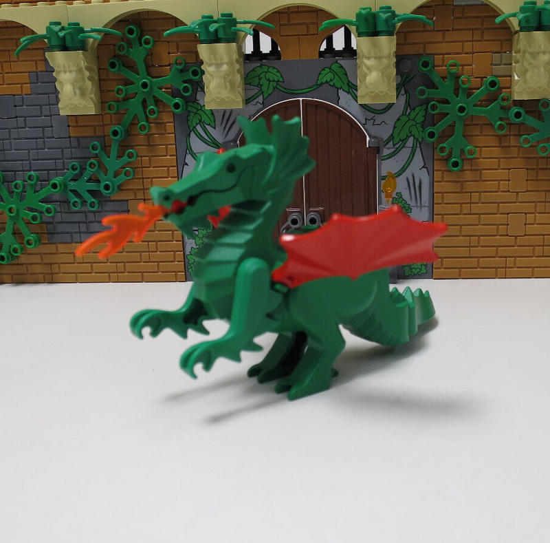 (C11 ) LEGO Drache 6082 6087 komplett guter Zustand Ritter Ritterburg Drachen