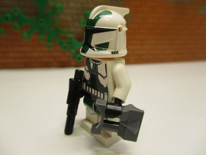 ( H2/9) Lego STAR WARS sw0380 Clone Trooper Commander Gree 41st Elite Corps 9491