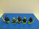 ( C9/5-4 ) 5 x  Lego Ninjago Figur Ghost Warrior Sammlung Konvolut