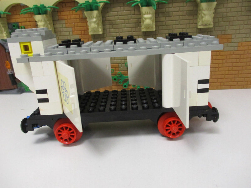 (B3/17) Lego Eisenbahn 147 Waggon / Wagen mit BA ohne Zubehör  4,5V 12V Clasic