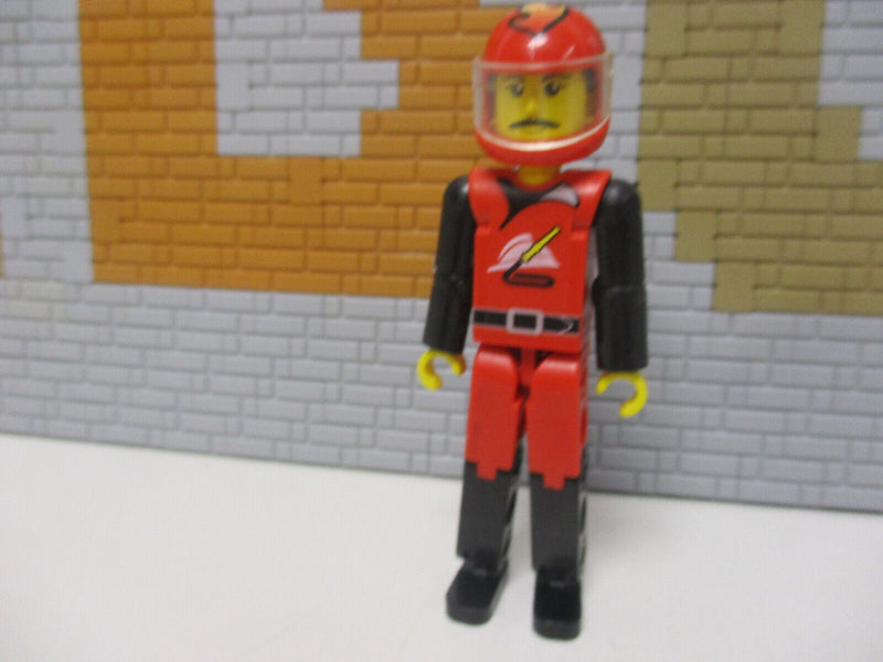 ( D7 / 7 )    Lego Technic / Technik  Figuren Feuerwehr / Feuerwehrmann