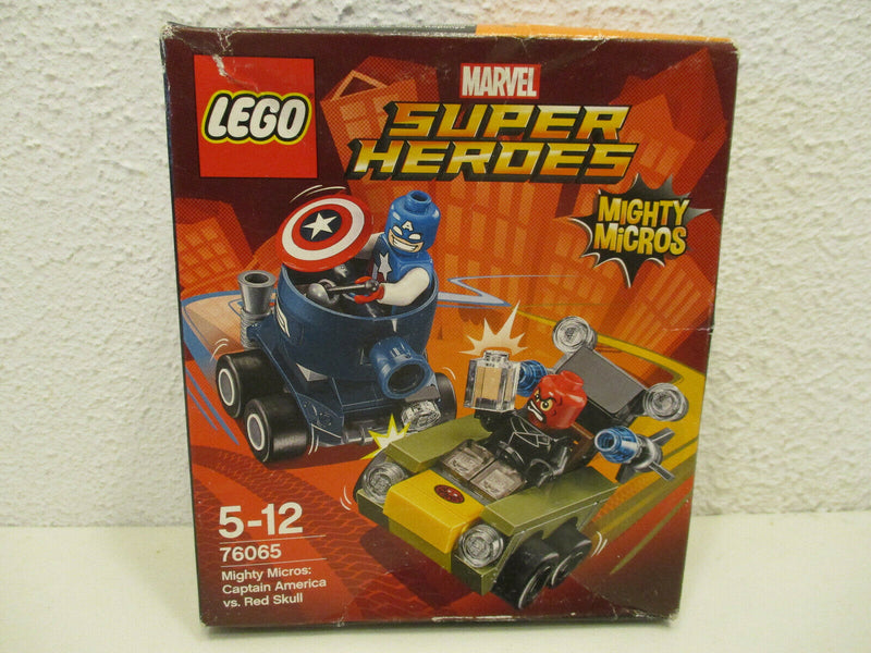 (A15) Lego Marvel Super Heroes 76065 Mighty Micros Captain America Red Skull NEU
