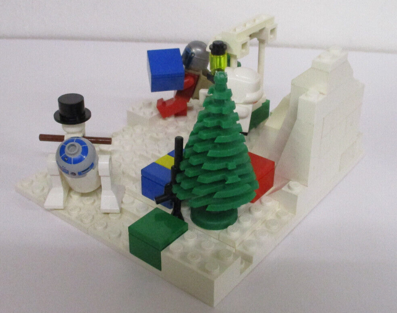 (AH / 1) LEGO STAR WARS Hoth Christmas MOC Jango Fett Scoutt Trooper R2-D2