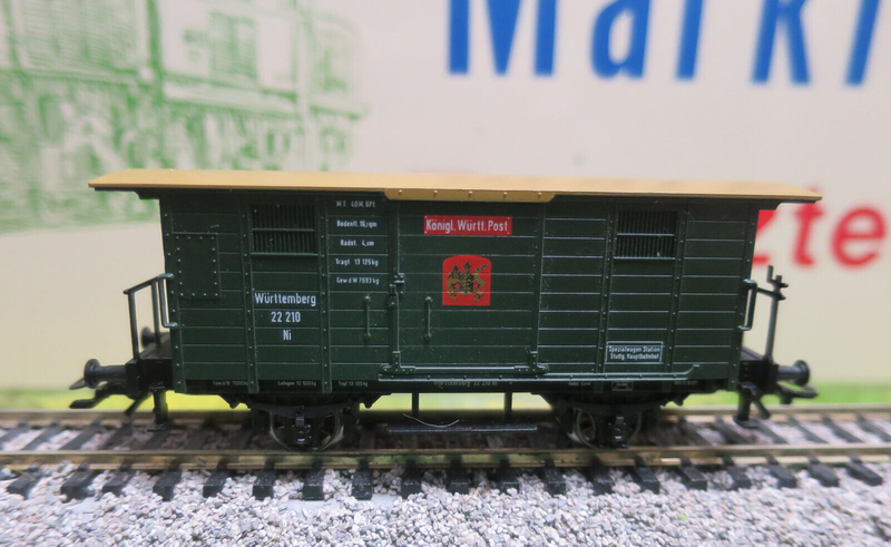 ( M11 / 6 ) MÄRKLIN  Güterwagen aus 4501 '500Jahre Deutsche Post' kkk