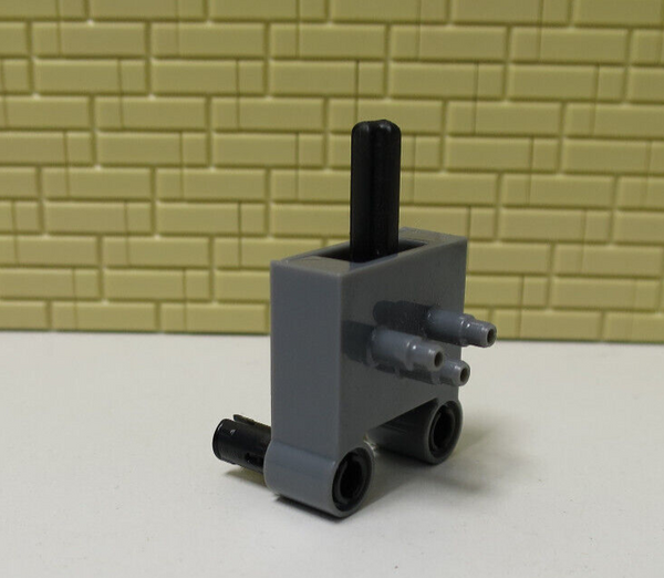 ( H12 / 17 Lego Technic Pneumatik Ventil Schalter 4694 Grau - 3 Wege Technik