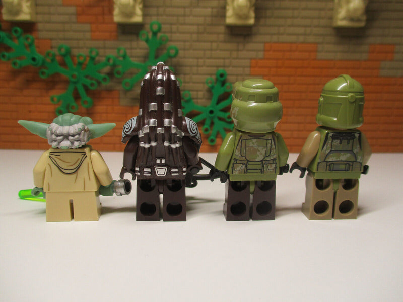 ( L4 / 17 ) Lego Star Wars 1x Yoda Chief Tarfful 41st Elite Corps Clone Trooper