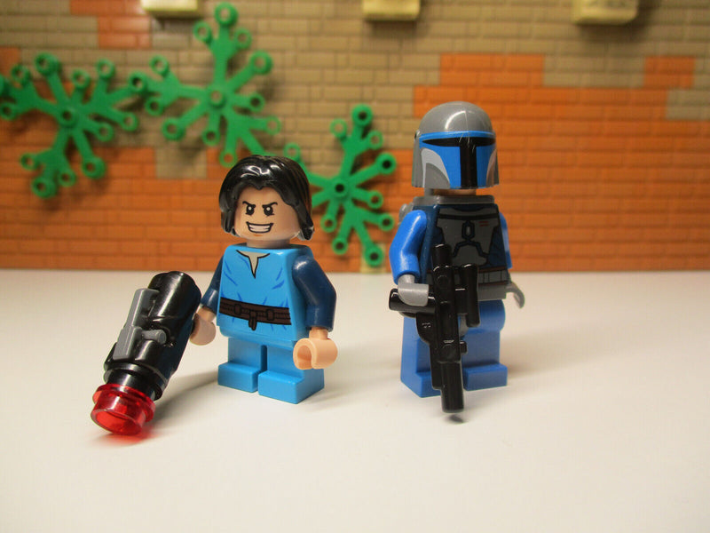 ( G5 / 14 ) Lego Star Wars 1x sw0514 Boba Fett sw0296 Mandalorianer Minifiguren