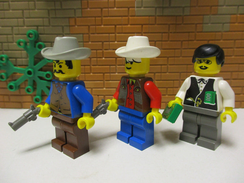 (F13 / 21-1) Lego Western Wild West Minifiguren ww020 ww012 ww013 6755 6769 6765